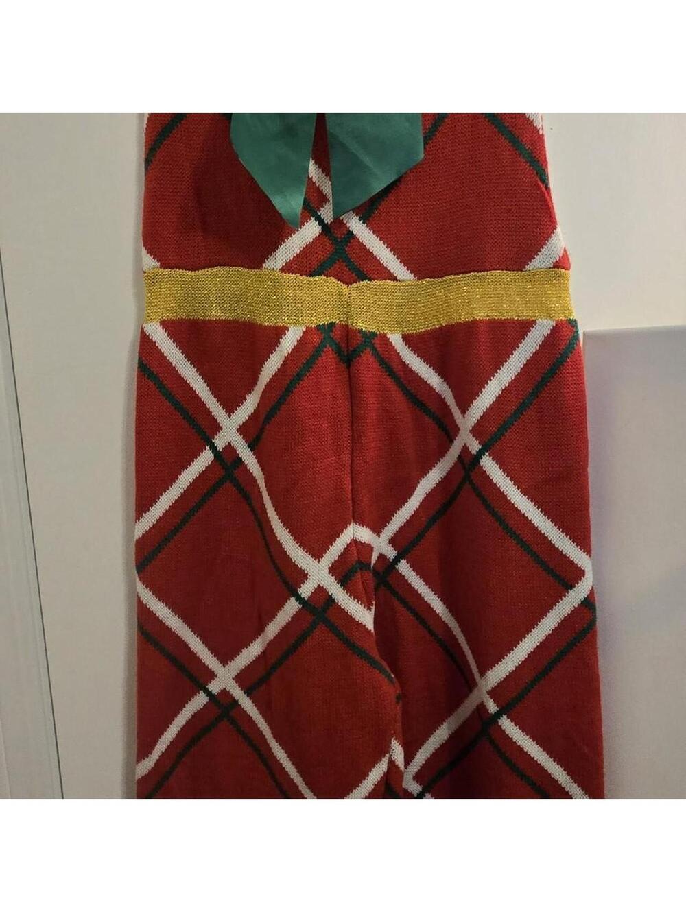 Women's Multi and Red Dungarees-overall